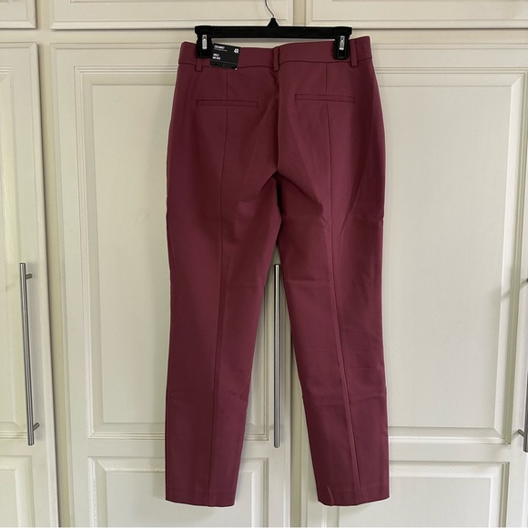 NWT | Size 4R | Express Columnist Mid Rise Ankle Pants Ginger Pink - Picture 6 of 11